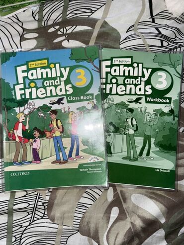 сони 3 диск: Комплект учебников по английскому языку Family and Friends 3 (2nd