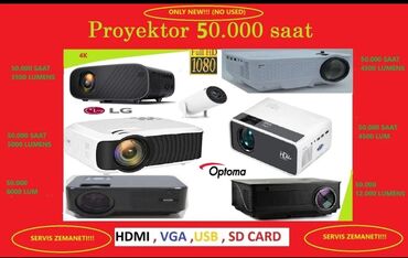 Proyektorlar: Yeni Proyektor Pulsuz çatdırılma