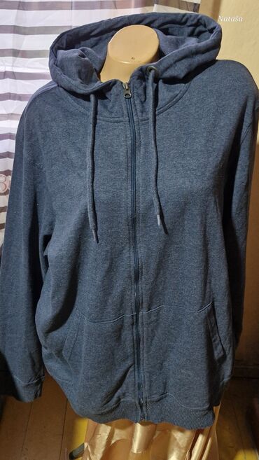 muske komplet trenerke: Sweatshirt, XL (EU 54), C&A, color - Blue, With a zipper