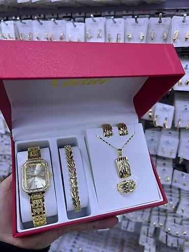 Наборы украшений: 🔥🔥🔥Бижутерия🔥🔥🔥 Элегантный ювелирный набор Pandora с розовыми камнями — 44