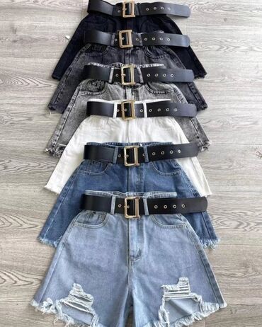 джинсы размер 42: Повседневные шорты, Джинс, Короткая модель, Китай