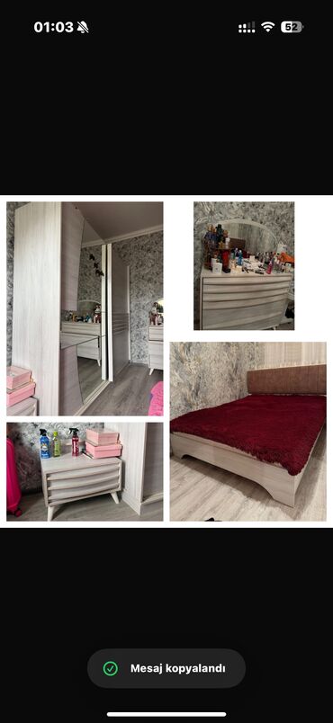 Raskladuşkalar: *390₼ YATAQ mebeli :-TƏCİLİ SATILIR*‼️ Yeni kimidir matras yoxdu