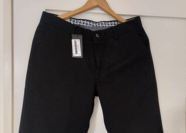 muski satovi rolex cena: NOVO Crne slim fit pantalone broj 31, poluobim struka 42cmdužina