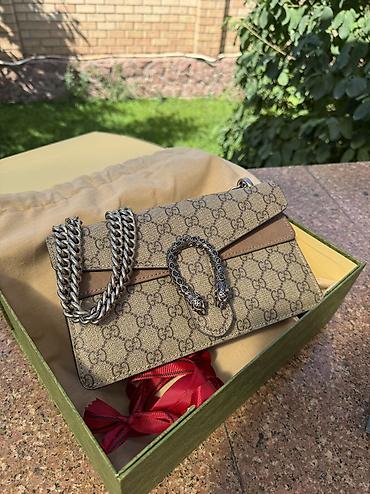 gucci bamboo: Сумка Gucci Dionysus GG Small - Материал: фирменное канвас-полотно - — 1