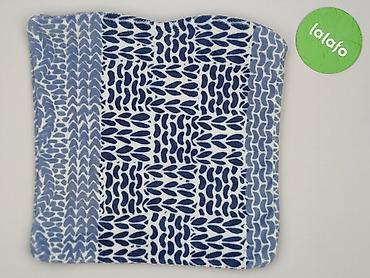 materiał polar: Miękka ściereczka/mikrofibra w odcieniach niebieskiego z białym — 3
