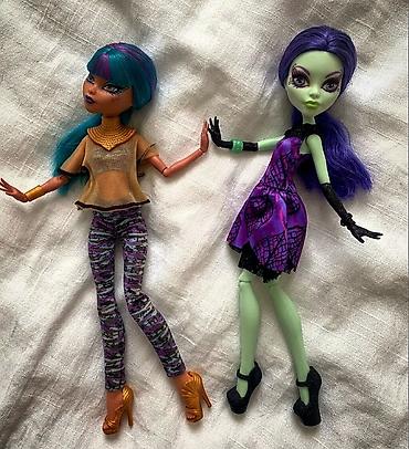 кукла монстр хай: Куклы Monster High сет Неыеры и Аманиты куклы с личной — 1