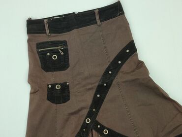 lniana spódnice mini: Skirt, M (EU 38), condition - Very good