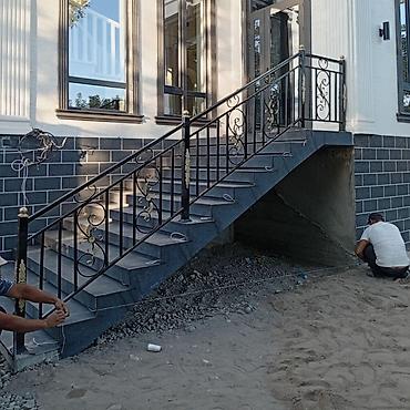 Изготовление перил: Изготовление перил Материал: Кованное железо, Наружные, Бесплатный замер — 28