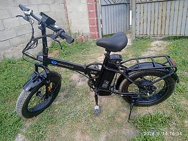 Электровелосипеды: Электровелосипед Wandao X6 (fatbike, складная рама) 🚨 СРОЧНО — 3