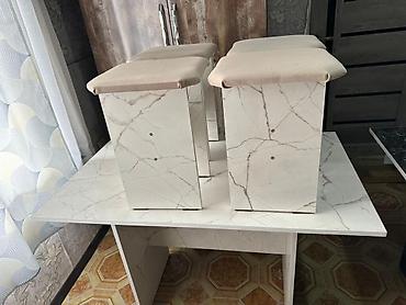 Кухонные столы: Кухонный стол, Новый, Прямоугольный, Нераскладной — 3