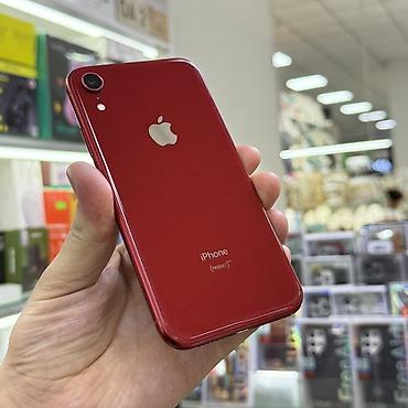 Apple iPhone: IPhone Xr, Б/у, 64 ГБ, Красный, Чехол, 81 % — 1