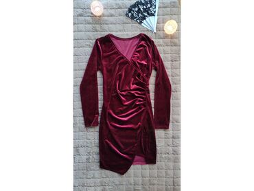 zenske trenerke novi sad: L (EU 40), color - Burgundy, Evening, Long sleeves