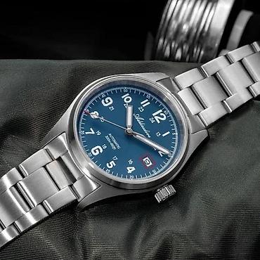 Ručni satovi: ADDIESDIVE AD2070 - 39mm - Plava - Seiko NH35 Automatik ADDIESDIVE — 1