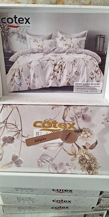 satenski stolnjaci: Cotex Home – set posteljine 4 dela Sadržaj seta: - Navlaka za jorgan — 7