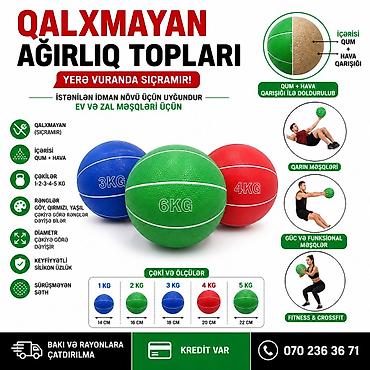 💥 ağırlıq topu, qruz toplar ✅ 7/24 əlaqə saxlaya bilərsiz. ✅