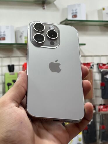 айфон 15 про макс цена в бишкеке: IPhone 15 Pro Max, Б/у, 256 ГБ, Natural Titanium, Защитное стекло, 86 %