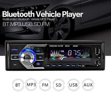 Auto elektronika: 2.400 din Radio za auto BLUETOOTH, SD kartica, USB, AUX Odličan auto