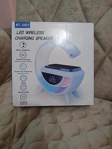 b mp3 var: BT-3401 LED Wireless Charging Speaker Simsiz Şarj | Bluetooth Speaker — 2