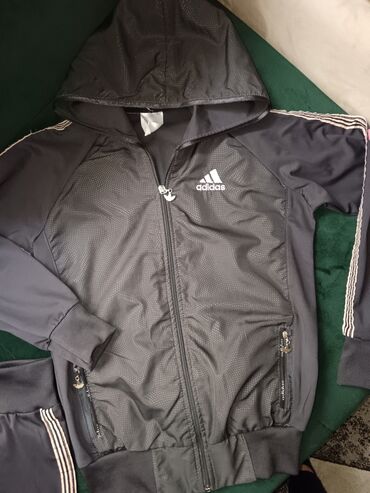 Sweatsuit Sets: Adidas, S (EU 36), M (EU 38), Single-colored, color - Grey