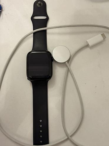 ios 6: Apple Watch Series 7, размер 45 мм, корпус тёмный. В комплекте — 1