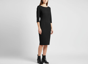 zara sukienka z bufiastymi rękawami: Women`s dress, size S