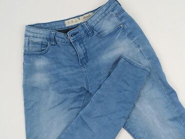 blue jeans tekst: Jeansy damskie, XS