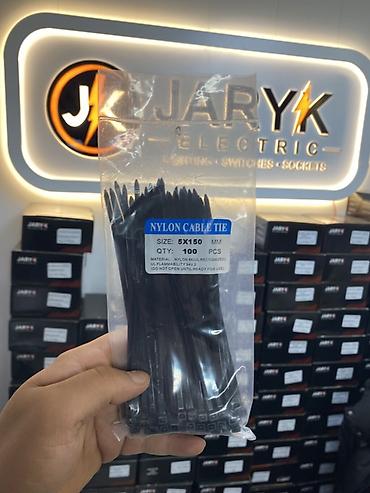 Нейлоновые стяжки для кабеля (NYLON CABLE TIE) - Размер: 5 × 150 мм