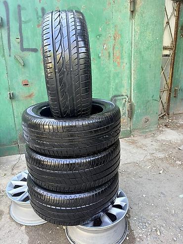 Шины: Bridgestone Turanza 4 eded teker,1 ededin qiymeti 80 man dir,hamisin — 2