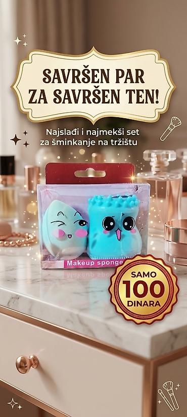 firmirane haljine: Set sunđera za šminkanje – “Savršen par za savršen ten” - Pakovanje — 1