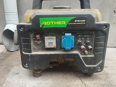 Бензиновый генератор Rother RTR1000 - Тип: переносной бензиновый