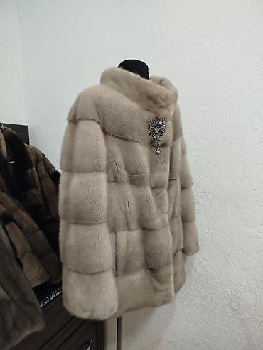 Шубы: Шуба, Норка, Короткая модель, Канада, L — 3