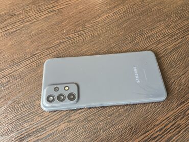 samsun: Samsung Galaxy A23, Б/у, 128 ГБ, цвет - Серый, 2 SIM