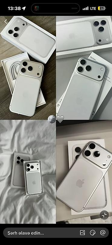 iphone 6 ekran: IPhone 17 Pro Max, 256 GB, Matte Silver — 1