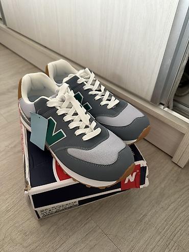 кроссовки nb: Мужские кроссовки, 42, New Balance, Новый, цвет - Серый — 1