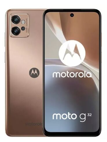 Motorola: Motorola Moto G32, 128 GB, rəng - Bej, Sensor, Barmaq izi, İki sim kartlı