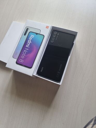 samsung not 10plus: Xiaomi, Redmi Note 8, Б/у, 128 ГБ, цвет - Черный, 2 SIM