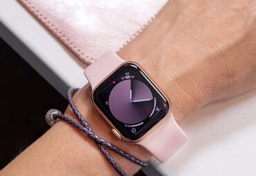 Smart saatlar: İşlənmiş, Smart saat, Apple, Sensor ekran, rəng - Çəhrayı