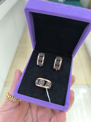 Серебряные наборы украшений: Набор украшений, Проба 925, Женские, Новый — 11