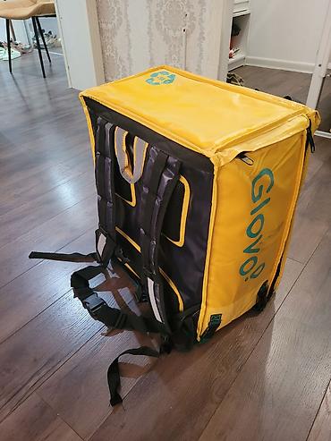 dlivery bag: Новый терморюкзак курьера Glovo - Большой изотермический рюкзак для — 1