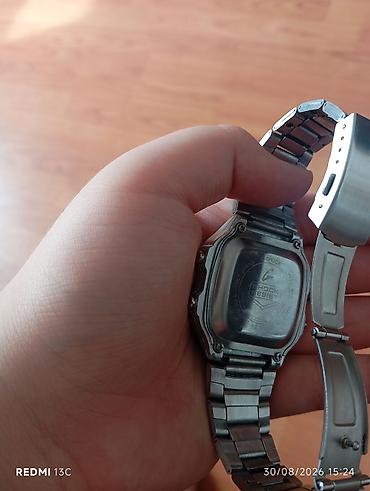Личные вещи: Новый, Наручные часы, G-Shock, цвет - Серебристый — 3