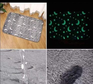 Ostali kućni dekor: Trodelni set za kupatilo koji sveti u mraku CENA 2350 din Izgled — 2