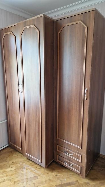 Mebel: Ikili paltar şkafı dəsti Təsvir: - Material: Laminat/MDF