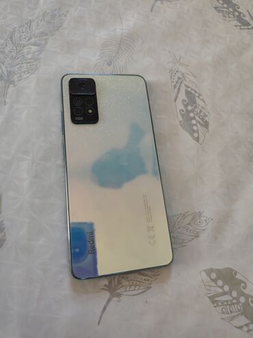 набор бу: Redmi, Redmi Note 11 Pro, Колдонулган, 128 ГБ, түсү - Көгүлтүр