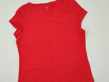 czerwone t shirty tommy hilfiger: Футболка, C&A, L, стан - Дуже гарний