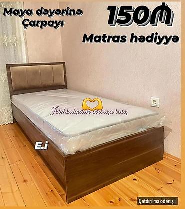 tek neferlik krovat: Çarpayı matras 🎁 — 1