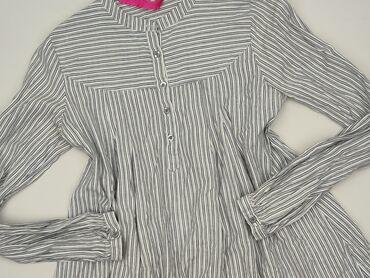 bluzki w paski krótki rękaw: Women's blouse, size M