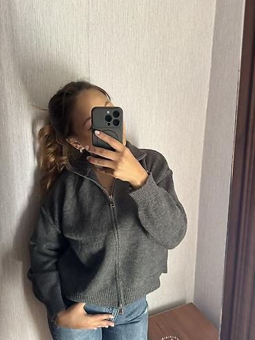 Кардигандар: Кардиган, Трикотаж, Кыска модель, Күз-жаз, Көлөмдүү модель — 2