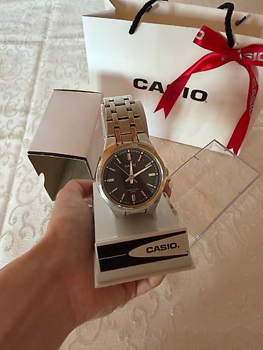 Casio kişi qol saatı, orginal qablaşdırma daxil. çatdırılma var -