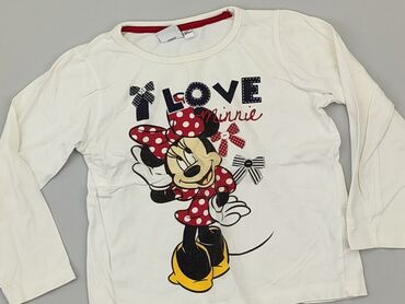 eleganckie bluzki koszulowe: Bluzka, Disney, 3-4 lat, 98-104 cm, stan - Dobry
