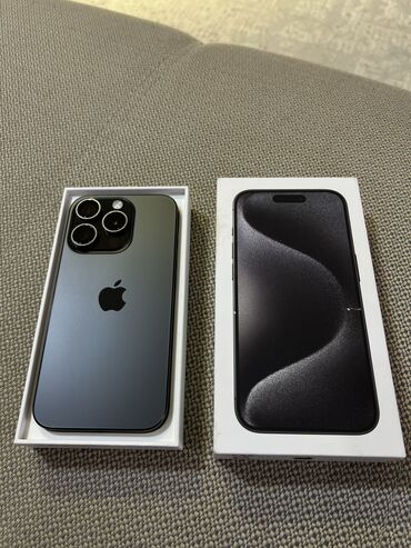 Apple iPhone: IPhone 15 Pro, 256 ГБ, Коробка, 100 %